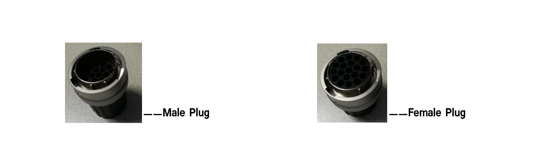 W1M 19 Pin 13A Metal Plug-Physical Object Image